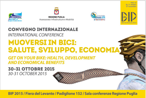 Organizzazione convegno internazionale ‘Muoversi in Bici’ per Regione Puglia