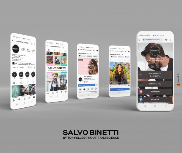 Comunicazione e social media management per Salvo Binetti by tonipellegrino art and science